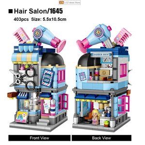 LOZ MINI Blocks - Kids Building Toys Bricks - Barber Shop